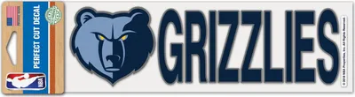 Obrázok produktu pre NBA Perfect Cut Nálepka 8x25cm Memphis Grizzlies
