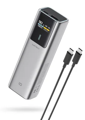 Zdjęcie produktu dla Powerbank Cuktech Ckpb100Pglbl 150W 10000Mah Usb-C Usb-A - Szary