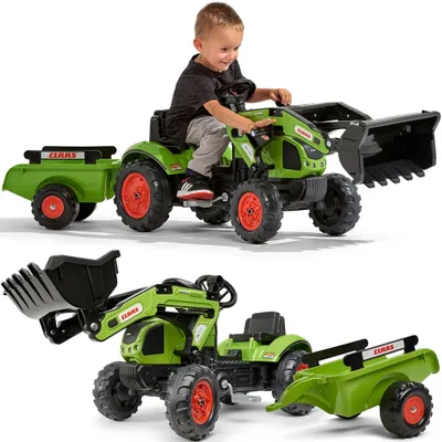 Obrázok produktu pre Falk Claas 2040AM, 2 rok / roky, 4 koleso/kolesá, Čierna, Zelená