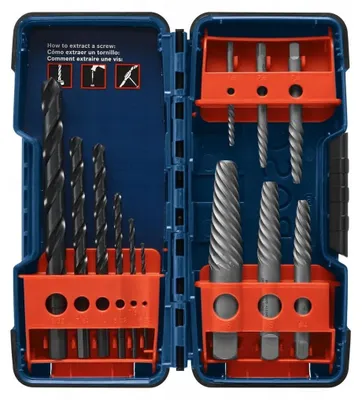 Produktbild von Bosch BSPE6D 12-teiliger Schraubenausdreher-Satz Stahl