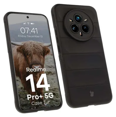 Produktbild von Bizon Case Tur Panzerhülle für Realme 14 Pro Plus 5G, schwarz