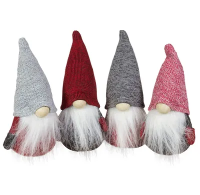 Produktbild von Wichtel 9cm sitzend, 4er-Set, 4 Designs