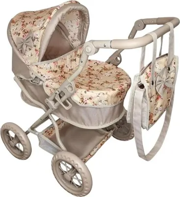 Image de Poussette pour poupées avec sac - MarioToys
