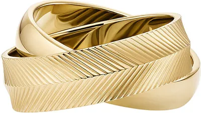 Produktbild von Fingerringen   Mehrfach Fossil Gold 12  Kollektion  - frau