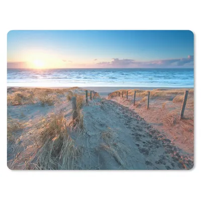 Produktbild von MuchoWow® Mauspad Mousepad Strand - Meer - Sonne - Düne 40x30 cm - Mousepads - Maus Mat - Pad - Mausunterlage - Anti Rutsch