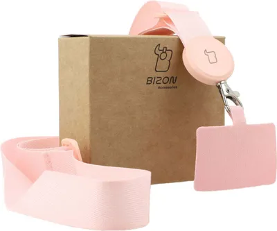 Produktbild von Handy-Lanyard, Bizon Accessories Leash Dragonfly, Rosa