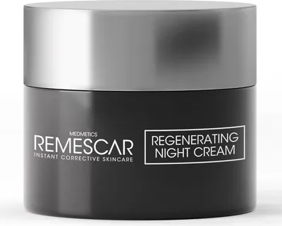 Produktbild von Remescar regenerierende Nachtcreme - nährt die Haut für ein strahlendes und frisches Aussehen - repariert und spendet Feuchtigkeit