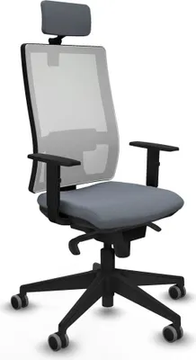 Zdjęcie produktu dla Krzesło biurowe Piqueras y Crespo 1D066G2 Szary