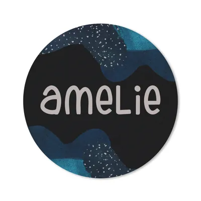 Produktbild von MuchoWow® Mauspad Mousepad Amelie - Pastell - Mädchen 20x20 cm - Mousepads - Maus Mat - Pad - Mausunterlage - Schreibtischmatte