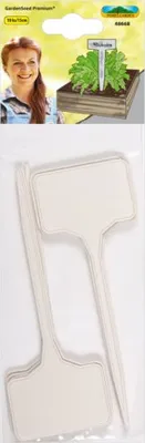 Produktbild von Namensschilder, rechteckig, 5,5 x 3,5 cm, Höhe 15 cm, 10 Stück