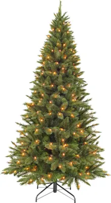 Productafbeelding van Forest frosted kunstkerstboom green led 185 cm Triumph Tree