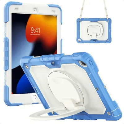 Produktbild von imoshion Rugged Kindersicher Schutzhülle iPad 9 (2021) 10.2 Zoll / iPad 8 (2020) 10.2 Zoll / iPad 7 (2019) 10.2 Zoll - Blau