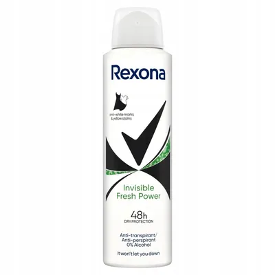 Zdjęcie produktu dla Rexona Invisible Fresh Dezodorant W Sprayu Dla Kobiet 150 Ml