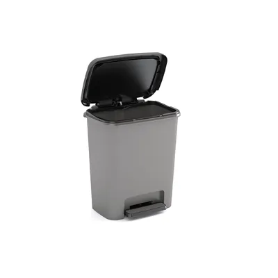 Image de Poubelle Copmpatta, 25 L, gris