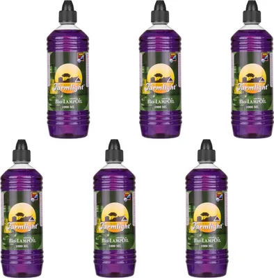 Produktbild von Moritz 6 Liter  Lampenöl lila farbig für Öllampen Bambusfackeln Gartenfackel und Wandfackeln