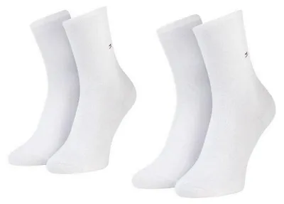 Produktbild von Tommy Hilfiger - Socken für Damen (2er-Pack) NA1106 (35 EU - 38 EU) (Weiß)