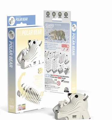 Produktbild von EUGY - 3D Bastelset Eisbär