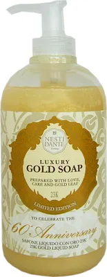 Immagine prodotto di Nesti Dante Luxury 60th Annivers. Gold Liquid Soap/Flüssigseife 500 ml, Unisex