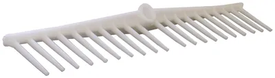 Immagine prodotto di Rastrello per erba da giardino in polipropilene 20 denti Bianco Brixo