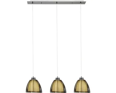 Produktbild von Pendelleuchte 3-flammig B 80 cm chrom/bronze