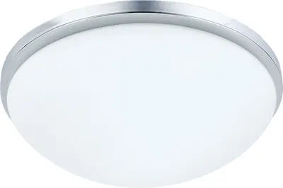 Obrázok produktu pre Stropné svietidlo PERI 1xE27/40W Ø23cm H:11cm chróm/matná biela stmievateľné