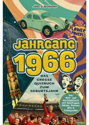 Obrázek produktu pro Jahrgang 1966 - Das große Quizbuch zum Geburtsjahr