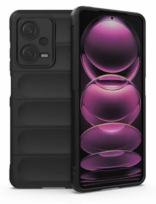 Produktbild von Für Xiaomi Poco X5 Pro Redmi Note 12 Pro 5G Magic Shield + Flanell Handy Tasche