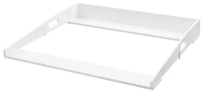 Produktbild von Universeller Wickelaufsatz für Wickeltisch | Weiß | 80x75x10cm