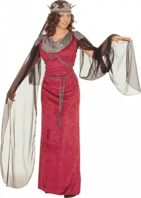 Produktbild von Mittelalter Kostüm Guinevere für Damen zu Karneval und Mottoparties Größe: XL