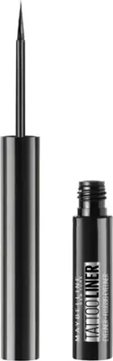 Immagine prodotto di Maybelline New York - Tattoo Liner Liquid Ink - 710 Inked Black - Schwarz - Ultra langlebiger schwarzer flüssiger Eyeliner - 1,2 ml