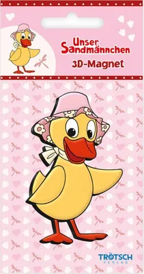 Produktbild von TRÖTSCH - Unser Sandmännchen 3D-Magnet Schnatterinchen Magnet