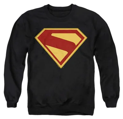 Productafbeelding van Superman - "2025" sweater voor heren/dames, uni, ringgesponnen katoen TV40207 (XL) (zwart)