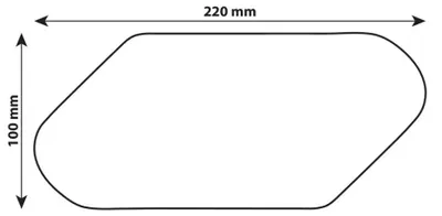 Produktbild von Paar Klebetank-Schutz Lampa Grip-Tank X1 Transparent