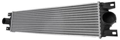 Productafbeelding van HELLA 8ML 366 341-621 Lucht-luchtkoeler (intercooler) voor OPEL Movano bestelwagen (X70), turbo