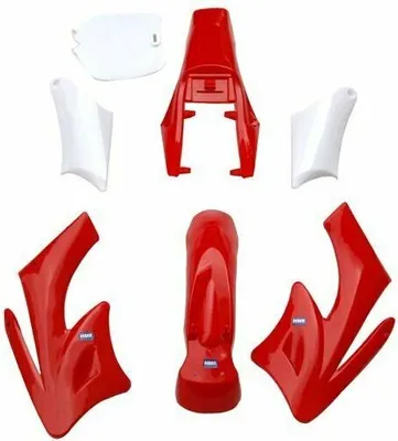 Produktbild von Verkleidungs SET Rot 2-Takt Mini Cross KXD Orion HMParts