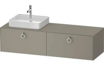 Produktbild von DURAVIT WT4890L92920010 Konsolen-WTU wh White Tulip 550x1600x