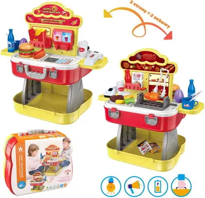 Produktbild von Spielzeuggrill und Schnellimbiss - ein Spielzeug für Kinder