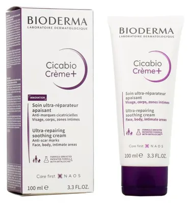 Imagen del producto de Bioderma Cicabio, crema para el cuidado de heridas, 100 ml