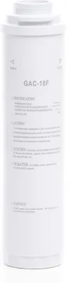 Produktbild von Naturewater GAC-10F Aktivkohlegranulat Filter, Ersatz Wasserfilter zur Schnellmontage, Ersatz Filterkartusche, Hauswasserfilter