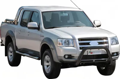Obrázek produktu pro Ochranná lišta předního nárazníku pro Ford Ranger 2007-2009 ø76mm ocelová černá ochrana