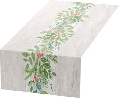 Produktbild von Dunicel Tischläufer Winter Greenery 0,4x24m