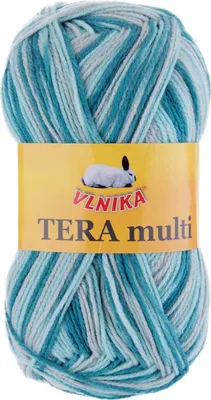 Produktbild von 5 x 100g Strickgarn Häkelgarn TERA MULTI, Farbwahl - mehrfarbig bunt Farbverlauf