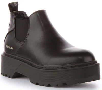 Produktbild von Replay Luisa T y Frauen Vegane Ziehen Auf Stiefel Schwarz – undefined / Schwarz
