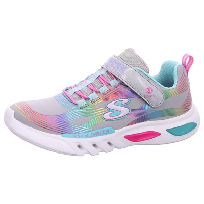Produktbild von Skechers Glow Brites Klettschuh Grau