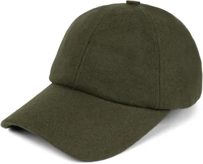 Produktbild von styleBREAKER Uni Baseball Cap Einfarbig in Flanell Optik mit Wolle, 6-Panel Basecap, Metallschnalle verstellbar 04023088