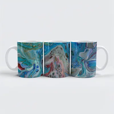 Image de Tasse haut de gamme Raxxa « Farbenrausch 3 »