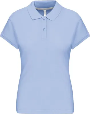 Produktbild von Kariban Baumwolle Classics-20.K242 Damen Piqué Polo Gr. 3XL sky blue