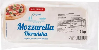 Produktbild von Mozzarella 1,5kg - OSM Bieruń