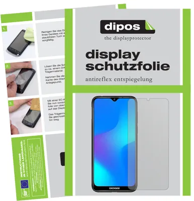 Produktbild von 2+2x Schutzfolie für Doogee Y8 matt Displayschutzfolie Folie Display Schutz