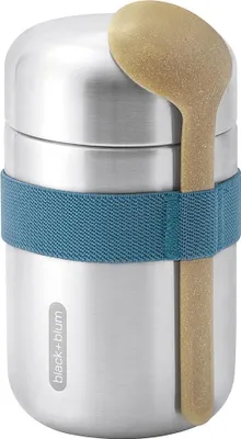 Image de black+blum Thermobecher FOOD FLASK, ozean, 400 ml 106461 5060089726197